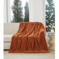 thumbnail image 1 of Better Homes & Gardens Faux Fur Throw, Copper, 50 x72, 1 of 9