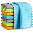 thumbnail image 1 of Tian Qi Microfiber Glass Cleaning Cloths, 8PK, Premium Microfiber Glass and Window Cleaner, Lint Free Quickly Clean Windows, Glasses, Windshields, Mirrors, Stainless Steel, 12"x12" White 12"x12", 1 of 1