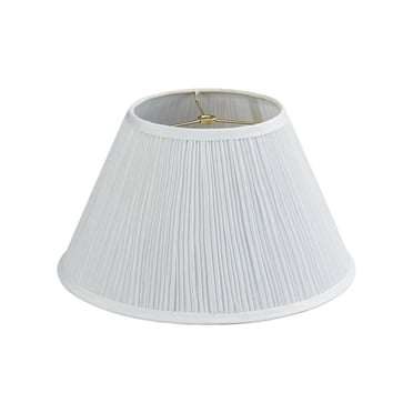 Mainstays 7 x 14 x 8.5 Round Pleated Shade