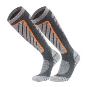 EGNMCR Camping & Hiking Winter Long Tube Skiing Socks, Thickened Insulation Socks, Men's And Women's Skiing Sports Socks, Towel Socks socks socks