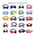 thumbnail image 4 of Colliers pour Chiens Nœuds Papillon Sangle Réglable Mode Animaux de Compagnie Accessoires Réglables Décorations Boucle Vêtements Chiots Chats Festival Carreaux Bleus, 4 of 7