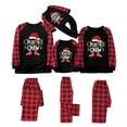 thumbnail image 4 of Kcodviy Dad Man Christmas Set Family Plaid Pajamas Family Clothes Matching Cute Family Christmas Pajamas Pants Christmas Plaid Long Sleeve Tops Pants Sweatshirt Pajamas Outfits Clothes, 4 of 5