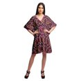 thumbnail image 4 of Moomaya Robe Courte de Caftan de Plage, Robe de Couverture Imprimée, Kaftan pour Femmes, Tenue de Plage, Couverture, 4 of 4