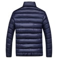 thumbnail image 3 of Pisexur Men's Puffer Jacket Packable Down Jacket Lightweight Puffer Jacket Hooded Winter Jacket, 3 of 9