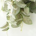 thumbnail image 4 of ORUYROP 30 Inch Decorative Floral Swag,Spring Rose Swag with Green Leaves and Welcome Sign,Artificial Floral Swag for Lintel Wedding Arch Home Party Garden Decor, 4 of 7