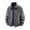 Grey, variant on AnuYalue Big and Tall Fleece Jacket Mens Sherpa Lined Stand Collar Mountaineering Jackets Outdoor Windproof Long Sleeve Coat Winter Warm Full Zip Outerwear