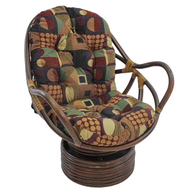 Coussin Pivotant à Bascule en Chenille Jacquard de 48 Po sur 24 Po