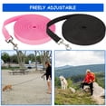 thumbnail image 3 of CNKOO 2 Pieces Of Dog Leash Portable Dog Poo Bag  15ft/20ft/30ft Outdoor Dog Leash  Outdoor Dog Training Leash  Tracking Leash Extended Dog Training Leash  Dog Free Play, 3 of 7