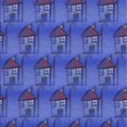 thumbnail image 1 of Ahgly Tapis d'Intérieur Lavable en Machine Carré Transitionnel Bleu Ardoise Clair, 4 Pieds Carré, 1 of 7