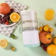 thumbnail image 3 of HLONK Portable Blender  Electric Citrus Juicer  Rechargeable Hands-Free Masticating Orange Juicer Lemon Squeezer with USB, 3 of 7