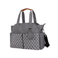 thumbnail image 2 of Multifunctional Baby Diaper Mummy Changing Bag for Mom and Dad Keys Bottle Gray, 2 of 8