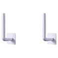 thumbnail image 2 of Thinsony White All-Occasion Wall-Mounted Rack - Hang Anything With Ease No Tools Needed Puch-free Installation Easy To Install with Tape 2Set, 2 of 6