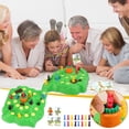 thumbnail image 2 of Educational Board Games Rabbit Cross-Country Game Chess Toys Educational Children Board Game Toys, 2 of 8