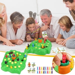 EGNMCR Rabbit-Country Jeu Chess Toys Educational Children Board Jeu Jouets Puzzle Jouer Cadeaux d'anniversaire pour les enfants