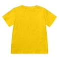 thumbnail image 2 of MIASHUI T-Shirt de Pâques pour Garçon et Fille, Manches Courtes, Imprimé Graphique, Jaune, 4-5 Ans, 2 of 4
