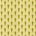 thumbnail image 1 of Ahgly Tapis d'Intérieur Lavable en Machine Carré Transitionnel Orange Or, 7 Pieds Carré, 1 of 7