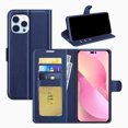 thumbnail image 1 of [PST] iPhone 14 Pro Max Wallet Case, Leather Magnetic Card Slot Wallet Folio Flip Case Cover, 1 of 7