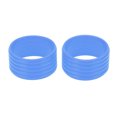 thumbnail image 2 of 2pcs/set Tennis Racket Badminton Tennis Racket Grip Tape And Dry Feel Tennis Grip Racket Handle Silicone Ring Sweat Absorption Tennis Overgrip Fixing Ring, 2 of 8