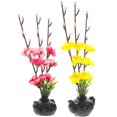 thumbnail image 4 of 2Pcs Sushi Plate Flower Ornament Sashimi Plate Flower Decor Hotel Sushi Plate Decoration, 4 of 7