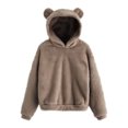thumbnail image 1 of T-Shirts à Manches Longues pour Femmes Mode Automne Col Rond T-Shirt à Manches Longues Blouse à Capuche Unie Hauts T-Shirts Longs pour Femmes T-Shirts d'Été pour Femmes Hauts à Manches Longues pour Femmes, 1 of 6