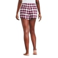 thumbnail image 3 of George Women's Flannel Pajama Short, 3 of 6