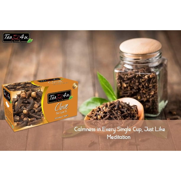 Tea4U Clove Black Tea, Ceylon tea, Box of 25 Teabags - Walmart.ca