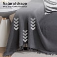 thumbnail image 4 of Sofas for Living Room,Warm and Comfortable Cotton Velvet Sofa Towel All Inclusive Sofa Cover Dusts Cover Living Room Sofa Cover Holiday Gift Integrated Layout,Sofa Covers for Living Room, 4 of 6