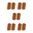 thumbnail image 1 of Thinsony Golf Head Covers PU Portable Protector Travel Athlete Golf for Training Brown Large 10 Pcs 5Set, 1 of 6