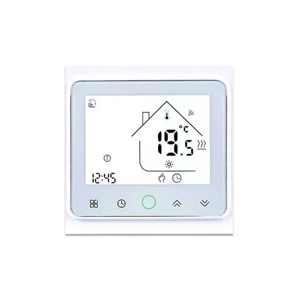 Amdohai Tuya WiFi water heating intelligent temperature controller weekly programming suitable for home, school, office,