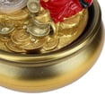thumbnail image 4 of Tabletop Water Fountain, Resin Decorative Golden Tabletop Waterfall, Small For Home Office 13037 Gold EU Plug 220V, 4 of 8