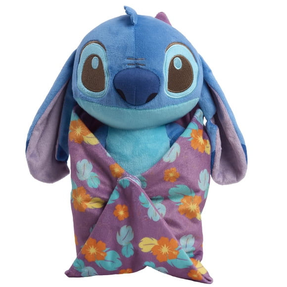 Disney Plush With Blanket Stitch, 25 cm Stuffed Animal Toy for Kids Ages 2 and Up