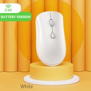 EGNMCR Mouse, Gaming Mouse Wireless 2.4G Silent Mouse Desktop Laptop Wireless Mouse (battery Type) a Bluetooth