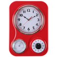 thumbnail image 2 of Lily's Home Horloge de Cuisine Rétro avec Température et Minuterie (Rouge), 2 of 4