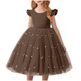 thumbnail image 1 of Reduced Price,Fashionable Solid Color Mesh Puffy Dress, Performance Formal, Mesh Fabric, Comfortable Fit, Girls' Party Dress, Formal Occasion, Stylish Evening Wear Perfect for Date Night, 1 of 9