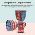 thumbnail image 3 of drum,African Hand Drum Patterns Children Musical Portable Drum Percussion 8 Inch Portable With Art Patterns Drum Percussion With Inch Portable Drum Percussion With Art Drum 8 Inch Siuke Rusuo, 3 of 7