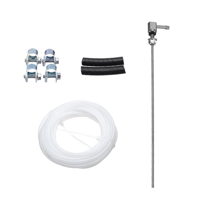koolsoo Accessoires de Réservoir de Carburant 40,5cm Support Clip de Ramassage de Tuyau Connexion de Carburant