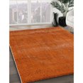 thumbnail image 3 of Ahgly Company Tapis d'Intérieur Lavables en Machine, Carrés Orange Moderne Industriel Orange, 8' Carré, 3 of 7