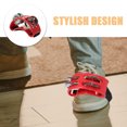 thumbnail image 2 of 2pcs Foot Tambourines Foot Bell Shaker Accompaniment Percussion Instrument Musical Instruments, 2 of 5