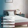 thumbnail image 4 of ViscoLogic Simple - Matelas Simple en Mousse de Haute Qualité, Réversible, à Retournement Économique pour Lit Superposé, Lit Gigogne, Lit d'Appoint et Lit de Caravane, Mousse Certifiée CertiPUR-US®, 4 of 5