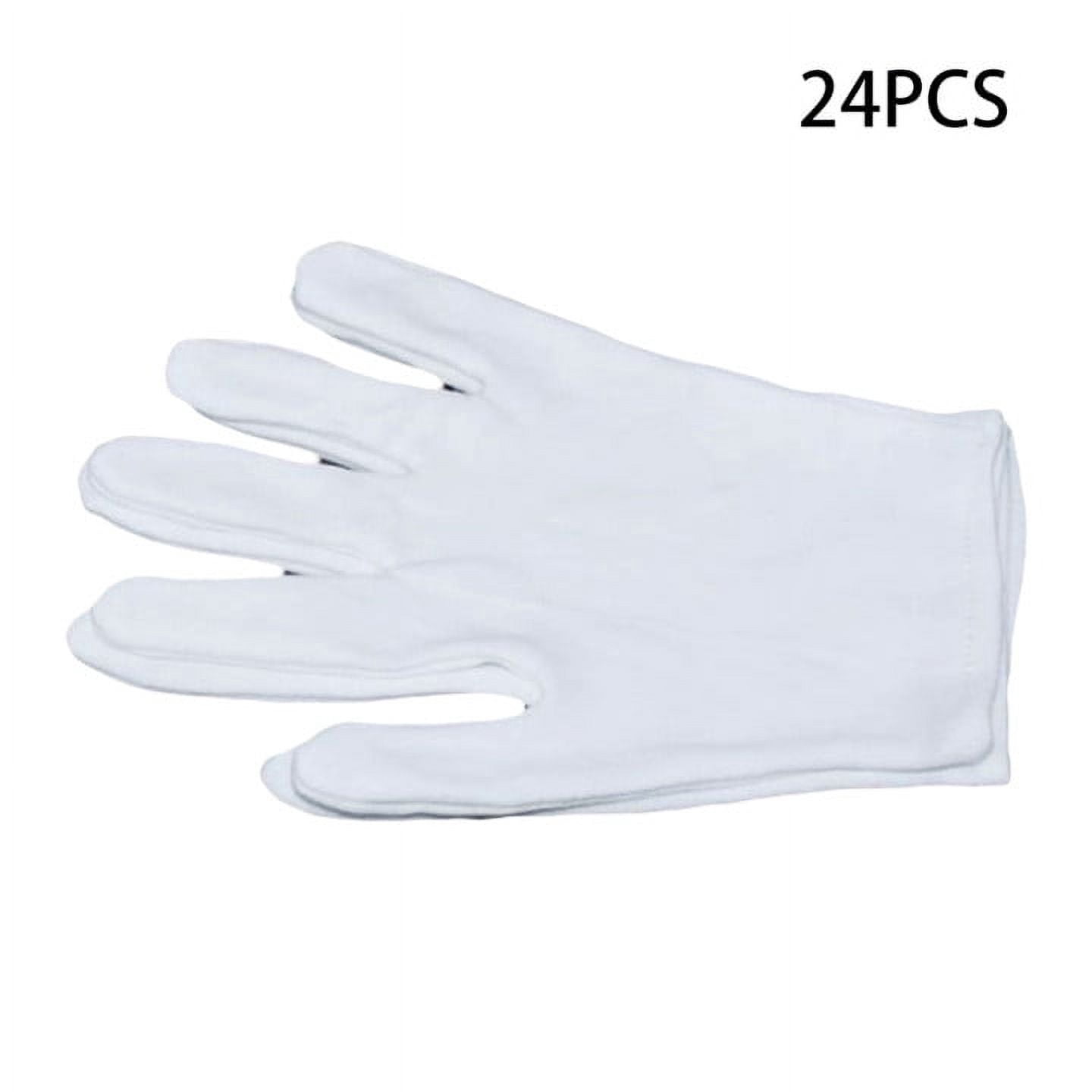 Cosmetic Moisturizing Gloves, Work Gloves 21cm Length  for Jewelry Inspection