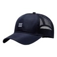 thumbnail image 1 of maskred Confortable et Respirant Printemps et Été Fin Maille Casquette de Baseball Réglable Bleu Foncé, 1 of 6