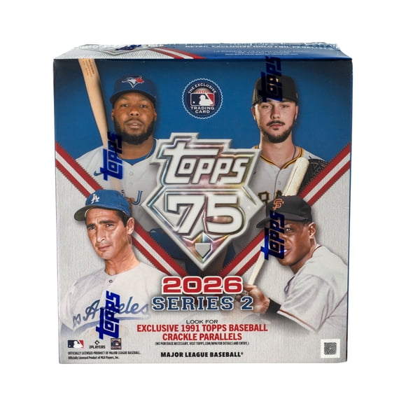 2026 Topps MLB Series 2 Baseball Trading Card Mega Box