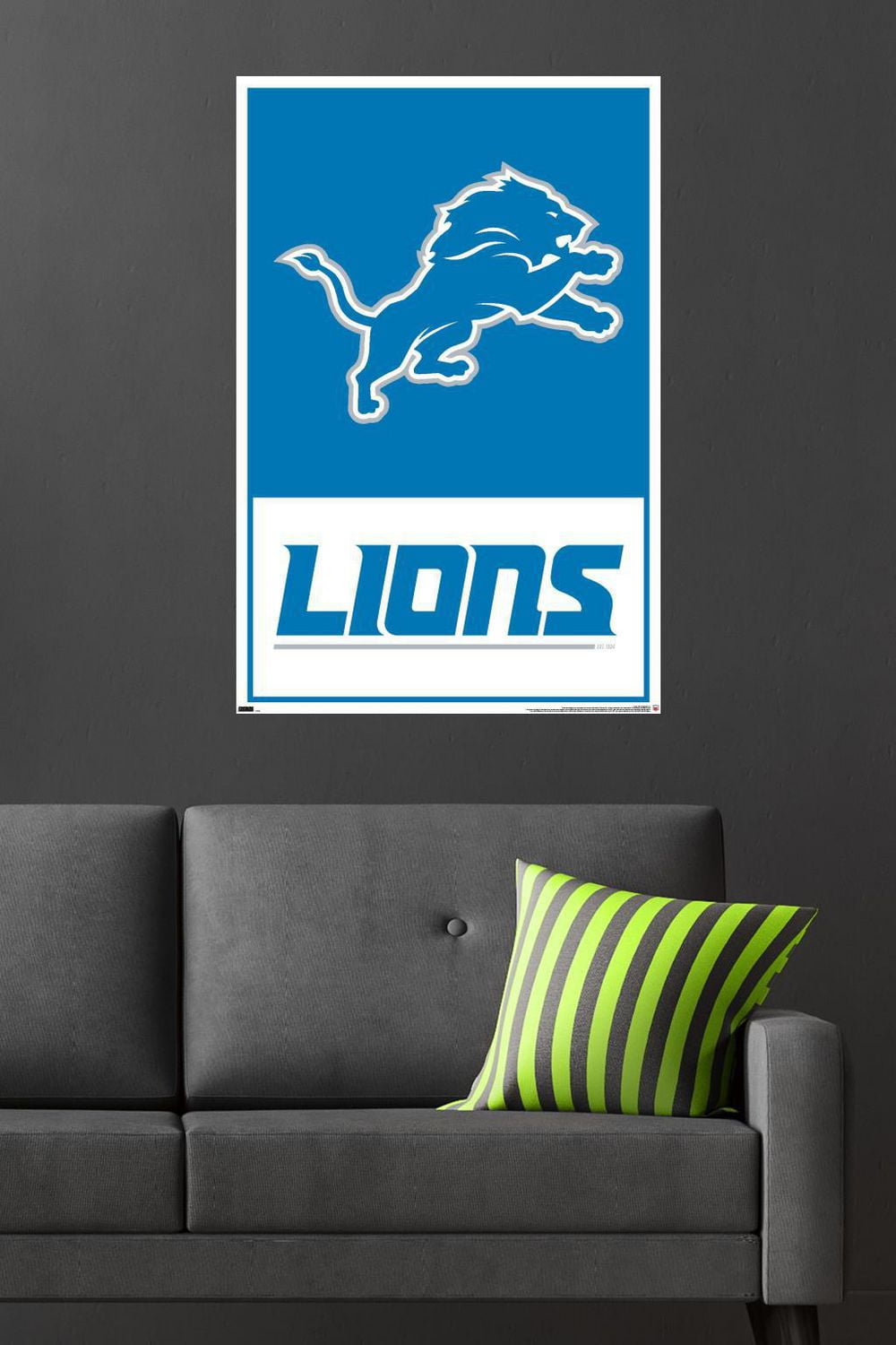 Logo 21 des Lions de Détroit de la NFL