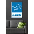 thumbnail image 4 of NFL Detroit Lions - Logo 21 Wall Poster, 22.375" x 34", 4 of 4