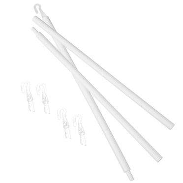 LOVEVER blind stick 35” Vertical Blind Wand Plastic Replacement for Window Blinds Shades 11.65”X0.43”X0.43”