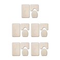thumbnail image 2 of Transemion 3x Durable And Absorbent Bath Mat For Bathtub And Shower Designed To Last PJ210611-B001 5Set, 2 of 6