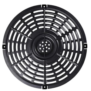 Air Fryer Replacement Grill Pan for Power Air Fryer Crisper Plate Non-Stick Fry Coating Pan,B,1 * Air fryer fryer,Black