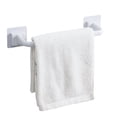 thumbnail image 4 of 12.2 Inch Towel Bar - Self-Adhesive Bathroom Towel Rack, No Drilling Required, White, 4 of 10