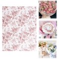 thumbnail image 2 of Under 10 Gift Wrapping Paper Floral Wrapping Paper Mini Roll White Flowers Gift Wrap Paper for Birthday Wedding Wrapping, 2 of 9