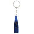 thumbnail image 2 of Porte-clés Thème Plongée - Matériau PVC, Résistant à la Déformation et à la Rouille, Léger et Pratique à Utiliser, Design en Forme de Flipper Mignon, Idéal pour Organiser les Accessoires, 2 of 7